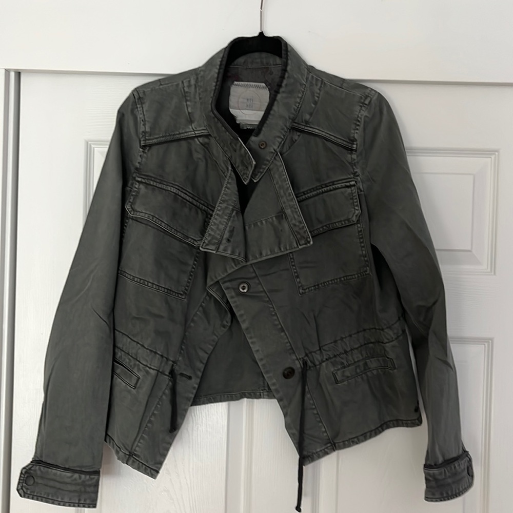 Anthropologie, Jacket, size medium, charcoal gray